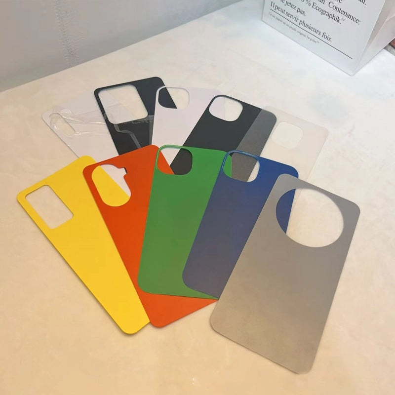 Thay Thế Kính Lưng Mờ cho iPhone | Nắp Lưng Điện Phân Silkscreen Phù Hợp với Tất Cả Các Mẫu iPhone 11/12/13/14/15 Pro/Pro Max