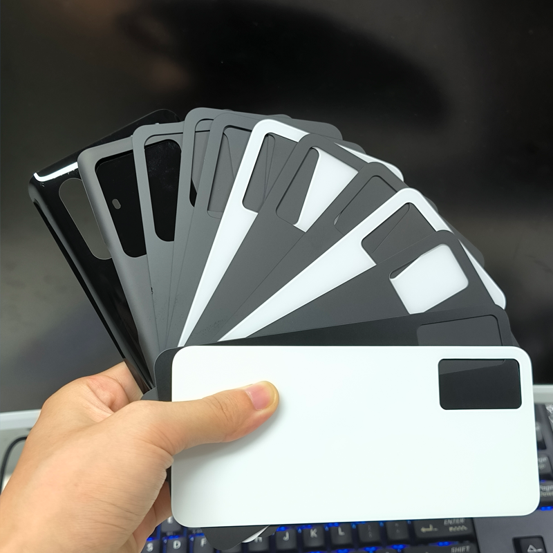 Matte AG & Glossy Glass Replacement Back Cover For Vivo S7 4G/S9 4G/S9E/S10/S10E/S12/S15/S16 Pro & X30, Wireless Charging Compatible, Blank Repair Rear Housing Support Custom Silk Screen Hot Stamping Laser Engraving Logo Printing