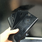 Nắp lưng thay thế kính bóng cho OPPO RENO R15 & OnePlus 6 6T, tương thích sạc không dây, kính lưng trống có thể tùy chỉnh cho khắc laser và in lụa logo