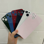 Glossy Single Glass Replacement Back Cover For iPhone X XR XS XS Max 11 12 13 14 14 Plus, Wireless Charging Compatible, Repair Rear Glass Panel, Custom Blank Glass For Silk Screen Hot Stamping Laser Engraving Logo Printing