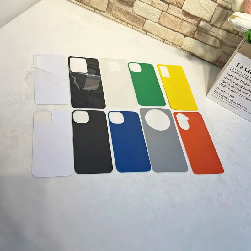 Thay Thế Kính Lưng Mờ cho iPhone | Nắp Lưng Điện Phân Silkscreen Phù Hợp với Tất Cả Các Mẫu iPhone 11/12/13/14/15 Pro/Pro Max